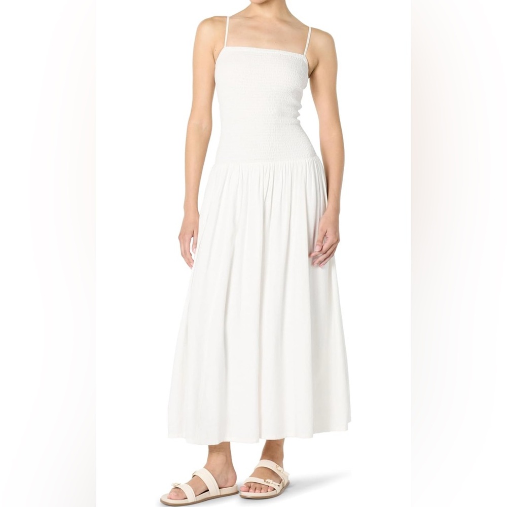 The Drop Florencia Smocked Midi Dress – Size M Romance Springcore Garden Party